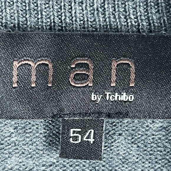 Man by Tchibo Turtleneck Sweater sz 54 US L Wool Blend Base Layer Office Staple - Picture 3 of 8